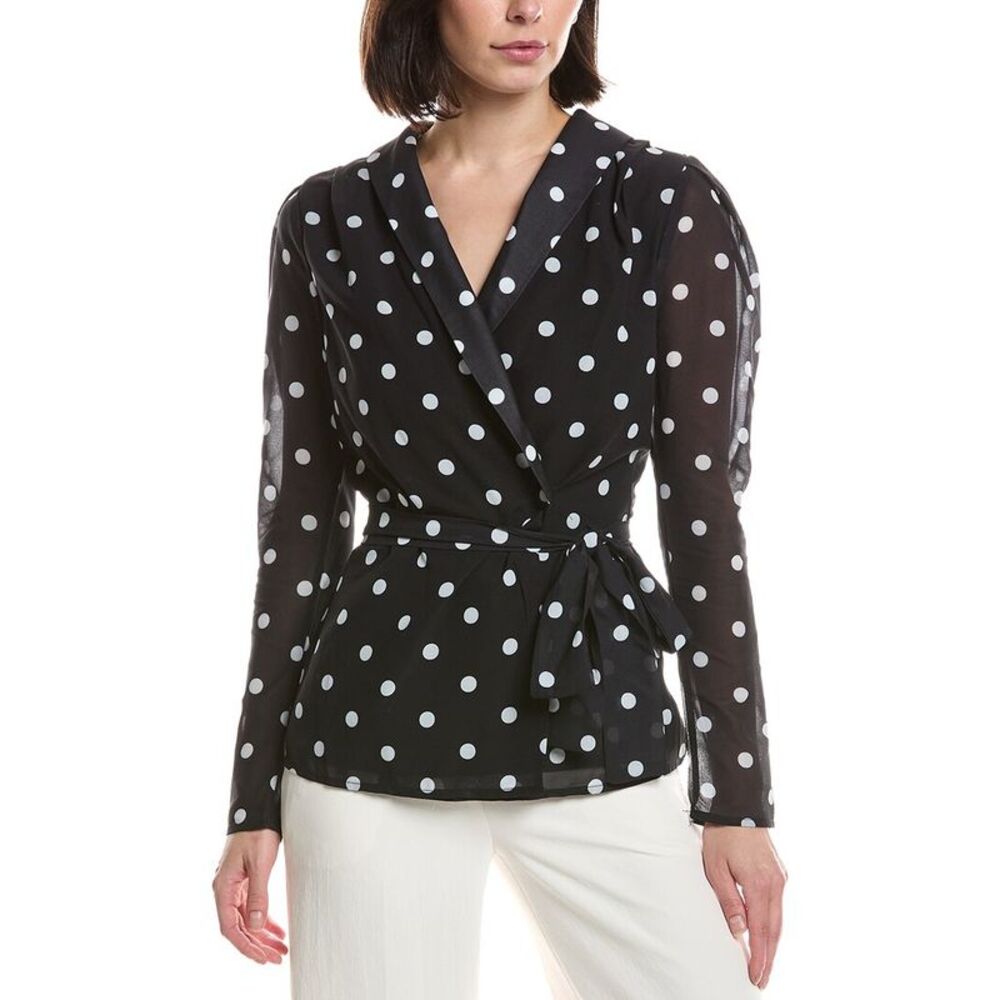 Hl Affair Womens  Long Sleeve Top, Black